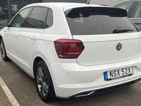 Begagnad VW Polo R-line 95 HK (69 kW) 2020 Pure white Halvkombi