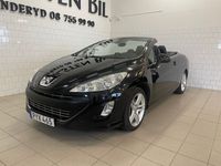 begagnad Peugeot 308 CC 1.6 T Helskinn, Nybes, Nyserv, Cab, Exclusive 2010, Halvkombi