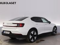 Begagnad Polestar 2 Long Range Single Motor 309 kW (421 HK) 2022 Vit Halvkombi