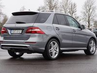 Begagnad Mercedes ML350 AMG 258 HK (189 kW) 2013 Palladium silvermetallic SUV