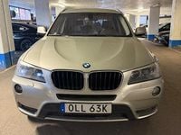 Begagnad BMW X3 184 HK (135 kW) 2011 Silver SUV