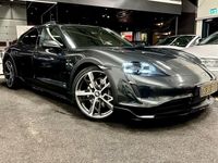 Begagnad Porsche Taycan 350 kW (476 HK) 2021 Mörkgrå Sedan