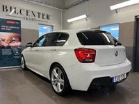 Begagnad BMW 116 M Sport 136 HK (100 kW) 2015 Vit Halvkombi