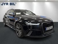 Begagnad Audi RS6 Performance 605 HK (444 kW) 2017 Svart Kombi