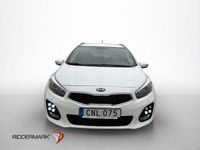 Begagnad Kia Ceed GT-Line 136 HK (100 kW) 2016 Vit Halvkombi