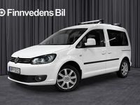 Begagnad VW Caddy 103 HK (75 kW) 2015 Vit Minibuss