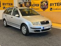 Begagnad Skoda Fabia 64 HK (47 kW) 2006 Silver Halvkombi