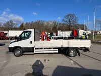 begagnad Iveco Daily 50C18 A8 Hi-Matic Kranbil Fjärrstyrd Kran