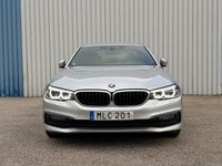 Begagnad BMW 520 Sport Line 190 HK (139 kW) 2018 Silver Sedan