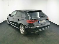 Begagnad Audi A3 Sportback Attraction 110 HK (80 kW) 2013 Svart Halvkombi