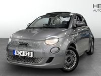 Begagnad Fiat 500e Icon 86 kW (118 HK) 2022 Svart Halvkombi