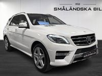 Begagnad Mercedes ML350 AMG line 258 HK (189 kW) 2012 Vit SUV