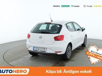Begagnad Seat Ibiza CONNECT 95 HK (69 kW) 2015 Vit Sedan