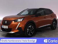 Begagnad Peugeot e-2008 GT 100 kW (136 HK) 2022 Orange SUV