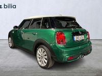 begagnad Mini Cooper S 5-dörrars 5-dörrars Experience Euro 6 178hk 2021 Grön