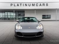 Begagnad Porsche 996 Turbo 421 HK (309 kW) 2004 Mörkgrå Cab