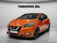 Begagnad Nissan Micra 360º 90 HK (66 kW) 2017 Orange Halvkombi