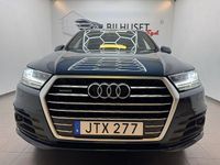 Begagnad Audi Q7 S-Line 272 HK (200 kW) 2018 Blå SUV