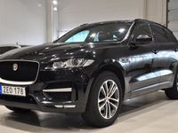 begagnad Jaguar F-Pace 25t 250hk AWD R-Sport Euro6 Dragkrok Panorama