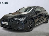 Begagnad Audi A3 Sportback Proline 150 HK (110 kW) 2022 Svart Halvkombi