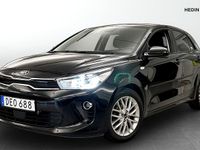 Begagnad Kia Rio 83 HK (61 kW) 2018 Svart Halvkombi