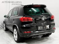 Begagnad VW Tiguan R-line 184 HK (135 kW) 2015 Svart SUV