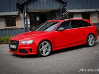 Begagnad Audi RS4 451 HK (331 kW) 2014 Röd Kombi