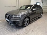 Begagnad Audi Q7 S-Line 272 HK (200 kW) 2018 Grå SUV