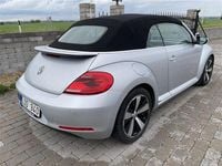 Begagnad VW Beetle Cabriolet 161 HK (118 kW) 2012 Silver Cab