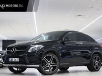 Begagnad Mercedes GLE450 AMG AMG 367 HK (269 kW) 2015 Svart Sportkupé