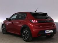 Begagnad Peugeot e-208 GT-line 100 kW (136 HK) 2021 Röd Halvkombi