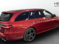 Begagnad Mercedes E300 AMG 194 HK (142 kW) 2021 Röd Kombi