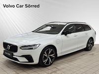 Begagnad Volvo V90 R-Design 341 HK (250 kW) 2021 Vit Kombi