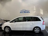 Begagnad Opel Zafira 150 HK (110 kW) 2009 Vit Minibuss
