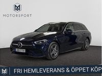 Begagnad Mercedes C300e AMG line 204 HK (150 kW) 2022 Mörkblå Kombi