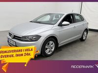 Begagnad VW Polo 95 HK (69 kW) 2018 Silver Halvkombi