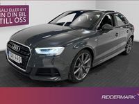 begagnad Audi A3 Sedan 2.0 TDI S-Line Cockpit Navi Keyless 2017, Halvkombi