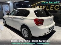 Begagnad BMW 116 Sport Line 118 HK (86 kW) 2013 Vit Halvkombi