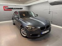 Begagnad BMW 118 Advantage 143 HK (105 kW) 2013 Grå Halvkombi