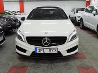 Begagnad Mercedes A180 AMG line 109 HK (80 kW) 2013 Vit Halvkombi