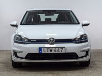 begagnad VW e-Golf 35.8 kWh GPS Värmepump CarPlay Garanti