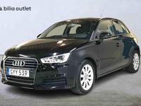 Begagnad Audi A1 Sportback 2018 Svart Halvkombi