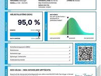 Begagnad VW e-Golf 100 kW (136 HK) 2019 Vit Halvkombi