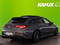 Begagnad Mercedes CLA35 AMG Shooting Brake AMG 2021 Grå Kombi