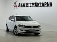 Begagnad VW Polo 95 HK (69 kW) 2018 Vit Halvkombi