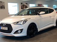 begagnad Hyundai Veloster 1.6 GDI Turbo Aut Gps Pano B-kamera 2014, Halvkombi