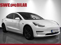 Begagnad Tesla Model 3 Standard Range Plus 189 kW (258 HK) 2019 Vit Sedan