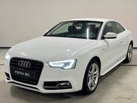 Begagnad Audi A5 S-Line 224 HK (164 kW) 2014 Vit Sportkupé
