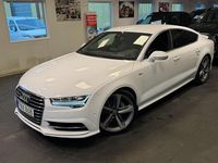 Begagnad Audi A7 Sportback S-Line 252 HK (185 kW) 2017 Vit Halvkombi
