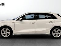 Begagnad Audi A3 S-Line 150 HK (110 kW) 2023 Ibisvit Sedan